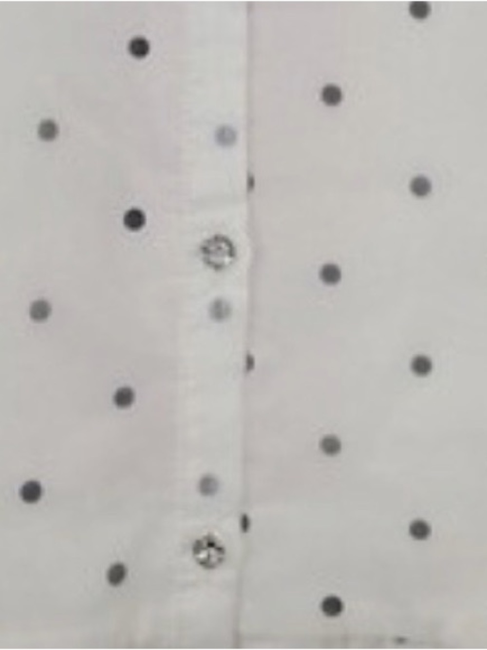 New American Girl Let It Snow Girls White Black Holiday Polka Dot Tunic Dress 6 - Picture 8 of 9